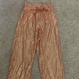 Sequin joggers
